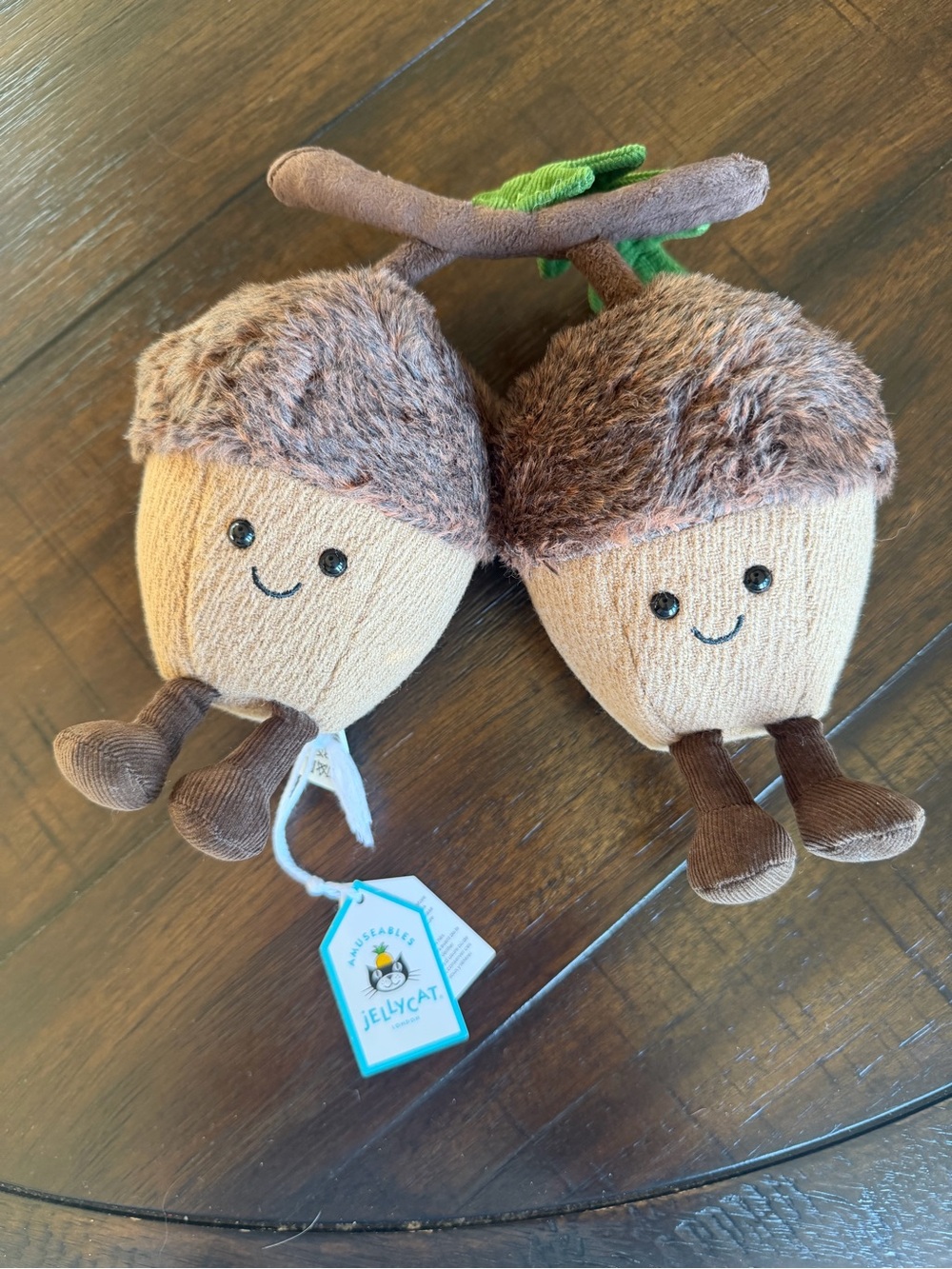 New with tags! Amuseables Ort & Tum Acorns